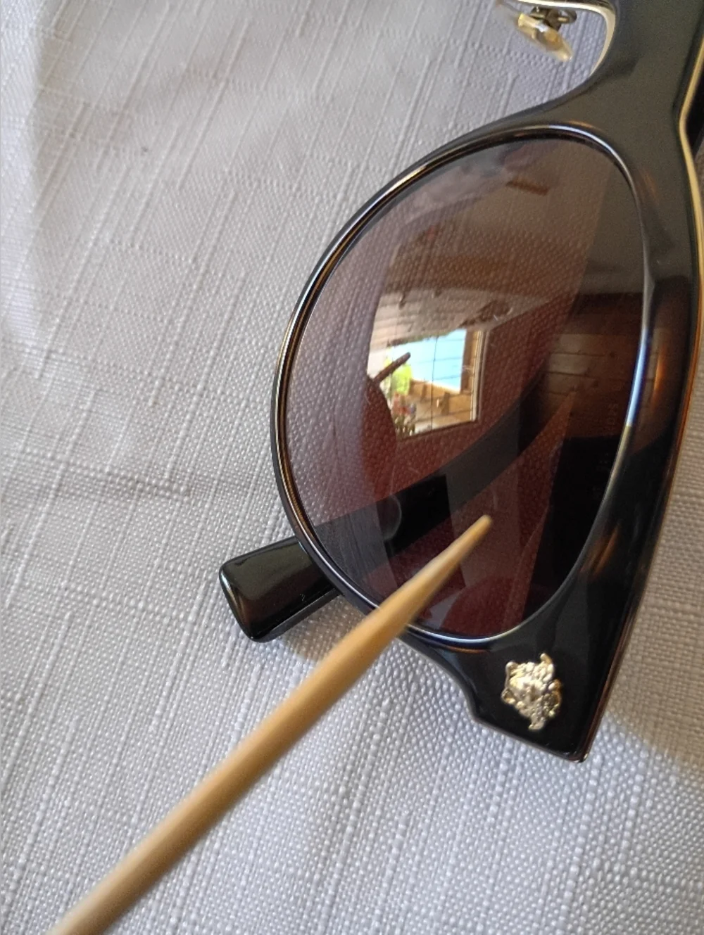 Versace Authentic  Tortoiseshell Cat-Eye Sunglasses with Brown Gradient MOD#2198